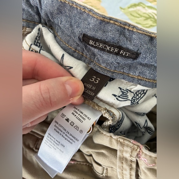 Jachs New York Bleecker Short Printed Flamingo Chinos. Men’s Size 33 - Picture 6 of 7